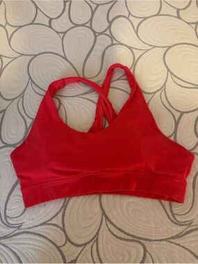 EUC - Red Sports Bra - Women's XL
